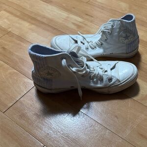 White High-Top Sneakers